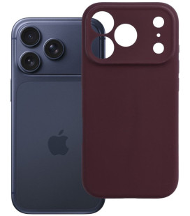Bordo (Dark Cherry) dėklas Apple iPhone 17 Pro / 18 Pro telefonui "Forcell F-Protect Rubber Premium Magsafe"