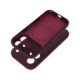 Bordo (Dark Cherry) dėklas Apple iPhone 17 Pro / 18 Pro telefonui "Forcell F-Protect Rubber Premium Magsafe"