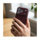 Bordo (Dark Cherry) dėklas Apple iPhone 17 Pro / 18 Pro telefonui "Forcell F-Protect Rubber Premium Magsafe"