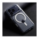 Skaidrus dėklas Apple iPhone 17 telefonui "Forcell F-Protect Clear Hybrid Premium Magsafe"
