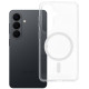 Skaidrus dėklas Samsung Galaxy S26 telefonui "Forcell F-Protect Clear Hybrid Premium Magsafe"
