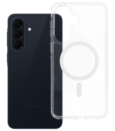 Skaidrus dėklas Samsung Galaxy A57 telefonui "Forcell F-Protect Clear Hybrid Premium Magsafe"