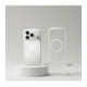 Skaidrus dėklas Samsung Galaxy S26 Ultra telefonui "Forcell F-Protect Clear Hybrid Premium Magsafe"