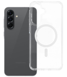 Skaidrus dėklas Samsung Galaxy A27 / A36 / A37 / A56 telefonui "Forcell F-Protect Clear Hybrid Premium Magsafe"