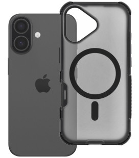 Juodas dėklas Apple iPhone 17 telefonui "Forcell F-Protect BumperX Premium Magsafe"