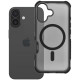 Juodas dėklas Apple iPhone 16 telefonui "Forcell F-Protect BumperX Premium Magsafe"