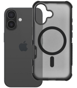 Juodas dėklas Apple iPhone 16 telefonui "Forcell F-Protect BumperX Premium Magsafe"