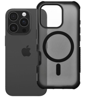 Juodas dėklas Apple iPhone 16 Pro telefonui "Forcell F-Protect BumperX Premium Magsafe"