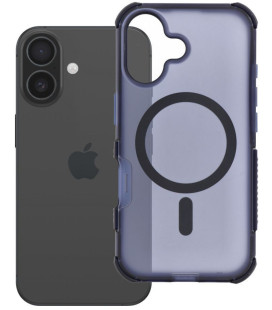 Mėlynas dėklas Apple iPhone 16 telefonui "Forcell F-Protect BumperX Premium Magsafe"