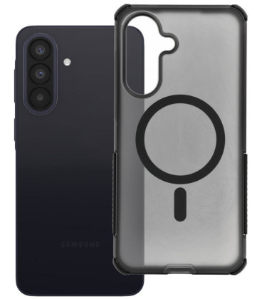 Juodas dėklas Samsung Galaxy A57 telefonui "Forcell F-Protect BumperX Premium Magsafe"