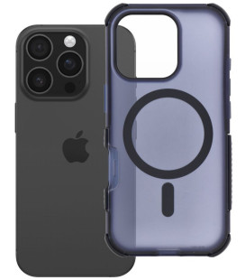 Mėlynas dėklas Apple iPhone 16 Pro telefonui "Forcell F-Protect BumperX Premium Magsafe"