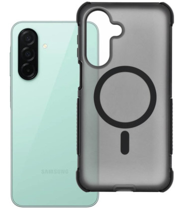 Juodas dėklas Samsung Galaxy A27 telefonui "Forcell F-Protect BumperX Premium Magsafe"