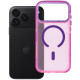 Rožinis dėklas Apple iPhone 17 Pro Max / 18 Pro Max telefonui "Forcell F-Protect Vivid Premium Magsafe"