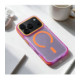 Purpurinis dėklas Apple iPhone 17 Pro / 18 Pro telefonui "Forcell F-Protect Vivid Premium Magsafe"