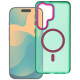 Žalias dėklas Samsung Galaxy A57 telefonui "Forcell F-Protect Vivid Premium Magsafe"