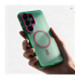 Žalias dėklas Samsung Galaxy S26 Ultra telefonui "Forcell F-Protect Vivid Premium Magsafe"