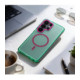 Žalias dėklas Samsung Galaxy S26 Ultra telefonui "Forcell F-Protect Vivid Premium Magsafe"