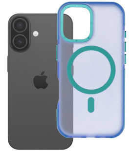 Mėlynas dėklas Apple iPhone 17 telefonui "Forcell F-Protect Vivid Premium Magsafe"
