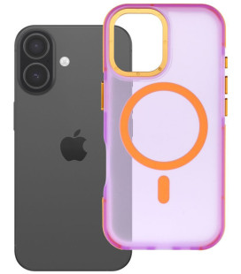 Purpurinis dėklas Apple iPhone 17 telefonui "Forcell F-Protect Vivid Premium Magsafe"