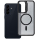 Juodas dėklas Samsung Galaxy A57 telefonui "Forcell F-Protect Shadow Stand Premium Magsafe"