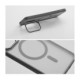 Juodas dėklas Samsung Galaxy A37 telefonui "Forcell F-Protect Shadow Stand Premium Magsafe"