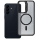 Juodas dėklas Samsung Galaxy A37 telefonui "Forcell F-Protect Shadow Stand Premium Magsafe"