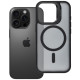 Juodas dėklas Apple iPhone 16 Pro telefonui "Forcell F-Protect Shadow Stand Premium Magsafe"