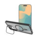 Juodas dėklas Samsung Galaxy S26 Ultra telefonui "Forcell F-Protect Shadow Stand Premium Magsafe"