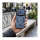 Juodas dėklas Apple iPhone 16 Pro telefonui "Forcell F-Protect Shadow Stand Premium Magsafe"