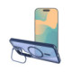 Mėlynas dėklas Samsung Galaxy A37 telefonui "Forcell F-Protect Shadow Stand Premium Magsafe"