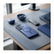 Mėlynas dėklas Samsung Galaxy A57 telefonui "Forcell F-Protect Shadow Stand Premium Magsafe"