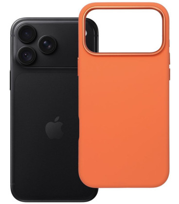 Oranžinis dėklas Apple iPhone 17 Pro Max / 18 Pro Max telefonui "Forcell F-Protect Frame Premium Magsafe"