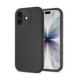 Juodas (Obsidian) dėklas Apple iPhone 17 telefonui "Tech-Protect Uniq Magsafe"