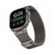 (Gunmetal) Apyrankė Apple Watch 8 / 9 / 10 / 11 / 12 / SE / Ultra (44 / 45 / 46 / 49 mm) "Tech-Protect Milano Vanguard"