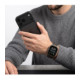 (Gunmetal) Apyrankė Apple Watch 8 / 9 / 10 / 11 / 12 / SE / Ultra (44 / 45 / 46 / 49 mm) "Tech-Protect Milano Vanguard"