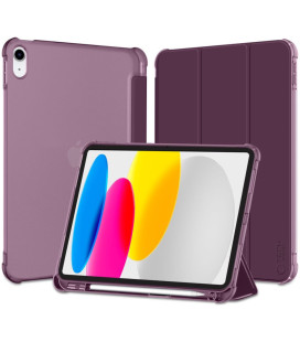 Bordo (Burgundy) atverčiamas dėklas Apple iPad 10.9” 10 / 2022 / 11” 11 / 2025 planšetei "Tech-Protect SC Pen Hybrid"