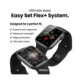 Ekrano apsauga Apple Watch 12 (42 mm) laikrodžiui "Tech-Protect Easy Set Flex+ 3-Pack"