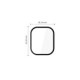 Ekrano apsauga Apple Watch 12 (42 mm) laikrodžiui "Tech-Protect Easy Set Flex+ 3-Pack"