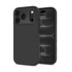 Juodas (Obsidian) dėklas Apple iPhone 17 Pro / 18 Pro telefonui "Tech-Protect Uniq Magsafe CC"
