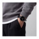 Juoda apyrankė Samsung Galaxy Watch 8 / 9 / Classic (40 / 44 / 46 mm) laikrodžiui "Tech-Protect Leatherfit Craft"