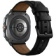 Juoda apyrankė Samsung Galaxy Watch Ultra 1 / 2 2024-2026 (47 mm) laikrodžiui "Tech-Protect Leatherfit Craft"