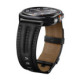 Juoda apyrankė Samsung Galaxy Watch Ultra 1 / 2 2024-2026 (47 mm) laikrodžiui "Tech-Protect Leatherfit Craft"