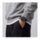 Juoda apyrankė Samsung Galaxy Watch Ultra 1 / 2 2024-2026 (47 mm) laikrodžiui "Tech-Protect Leatherfit Craft"