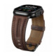 Ruda apyrankė Samsung Galaxy Watch Ultra 1 / 2 2024-2026 (47 mm) laikrodžiui "Tech-Protect Leatherfit Craft"