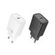 Juodas 1xUSB-C QC PD 20W pakrovėjas "Hoco N60"