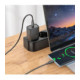 Juodas 1xUSB-C QC PD 20W pakrovėjas "Hoco N60"