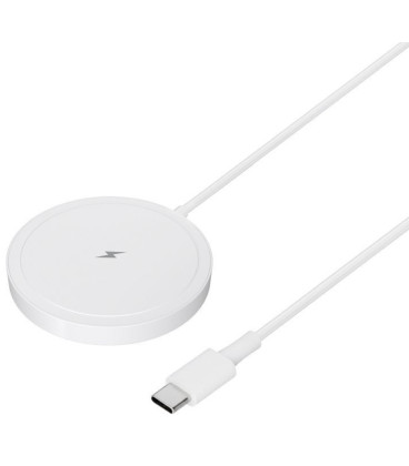 Baltas belaidis 15W pakrovėjas "Blue Star Charging Pad Magsafe"
