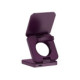 Bordo (Burgundy) belaidis Qi 2.2 25W pakrovėjas - stovas "Forcell AluFold Pro 3in1 Magsafe"