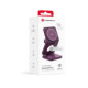 Bordo (Burgundy) belaidis Qi 2.2 25W pakrovėjas - stovas "Forcell AluFold Pro 3in1 Magsafe"