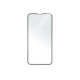 Matinis juodas apsauginis grūdintas stiklas Apple iPhone 14 Pro telefonui "5D Full Glue"